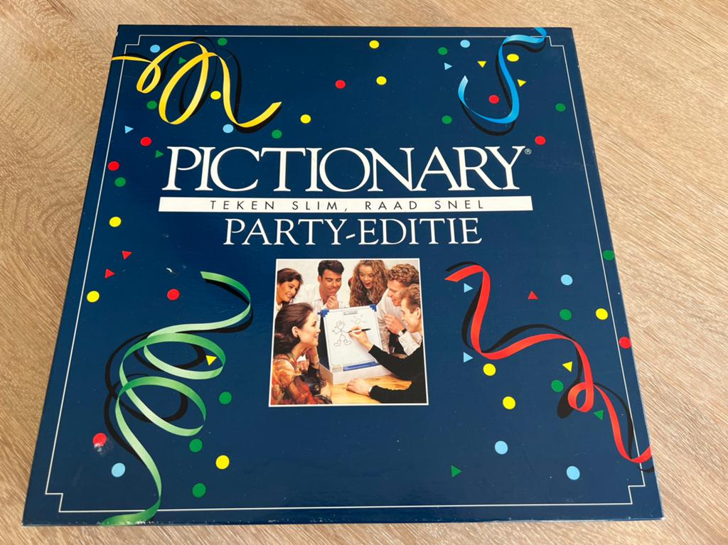 Pictionary party -editie, Hobby en Vrije tijd, Ophalen, Zo goed als nieuw