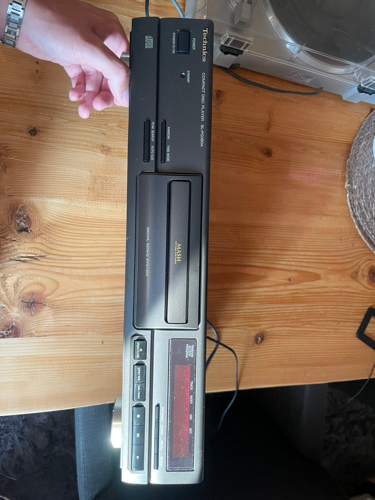 Technics SL-PG380A, TV, Hi-fi & Vidéo, Amplificateurs & Ampli-syntoniseurs, Enlèvement, Comme neuf, Autres systèmes, Autres marques