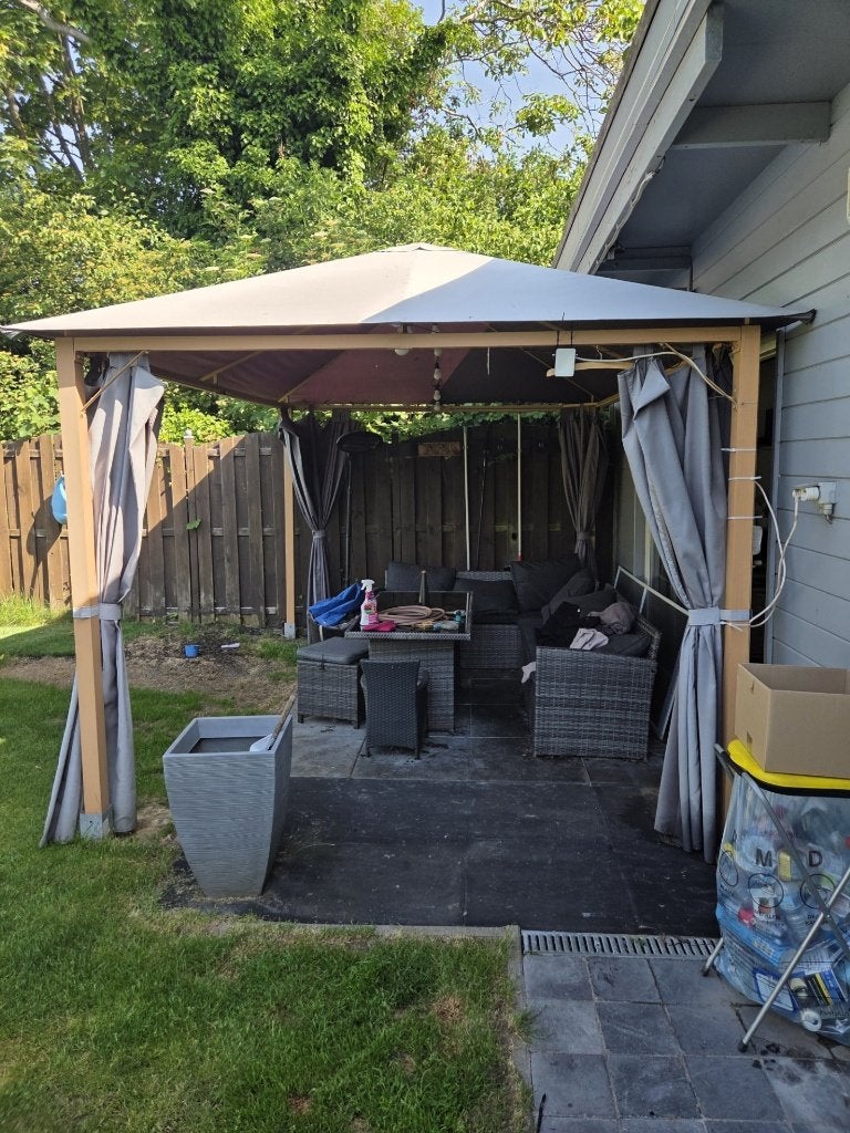 pergola tent, Tuin en Terras, Ophalen, Gebruikt, Tuinpaviljoen