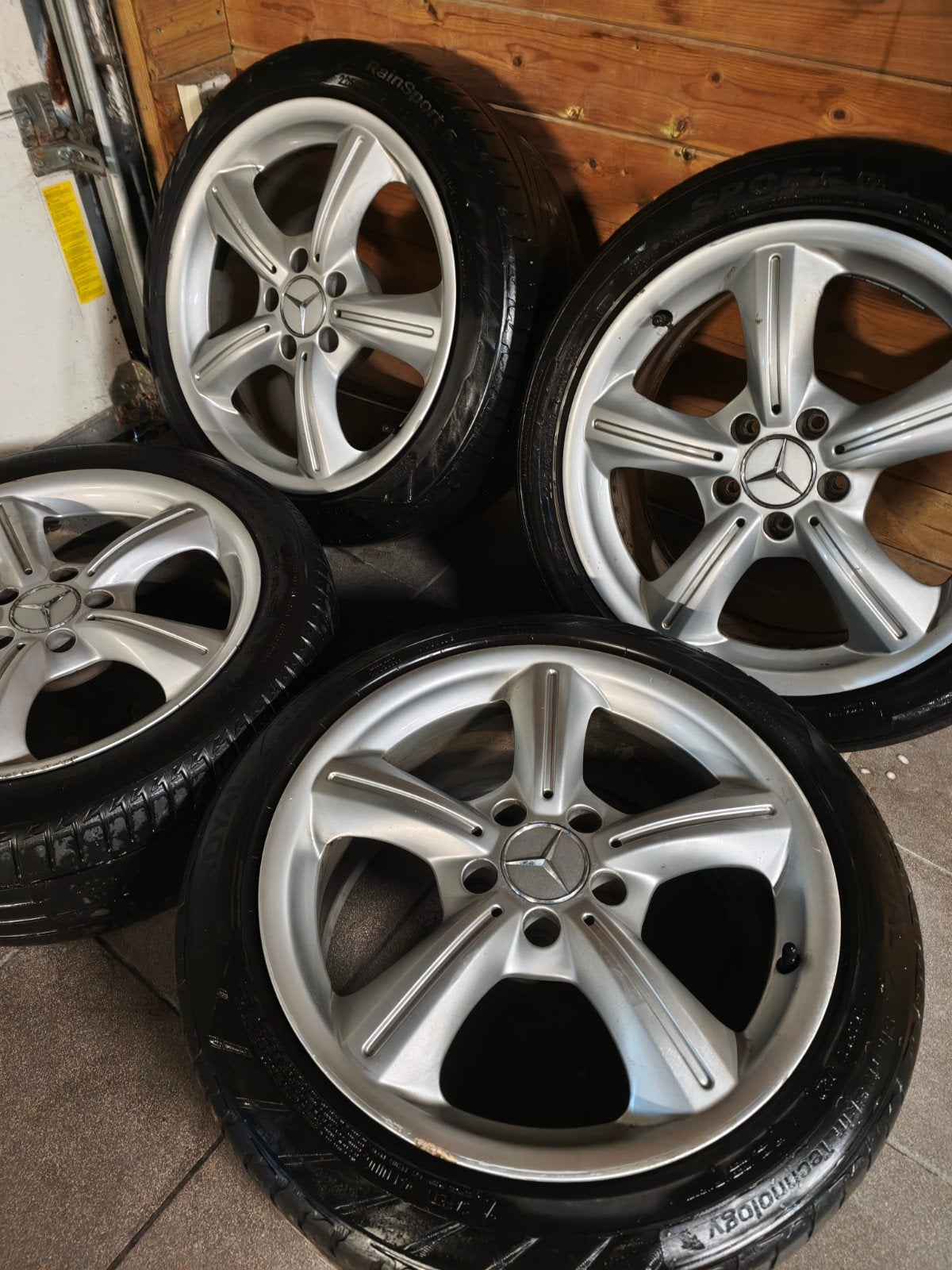 jantes original mercedes 17 pouces, Ophalen, 17 inch, Velg(en)