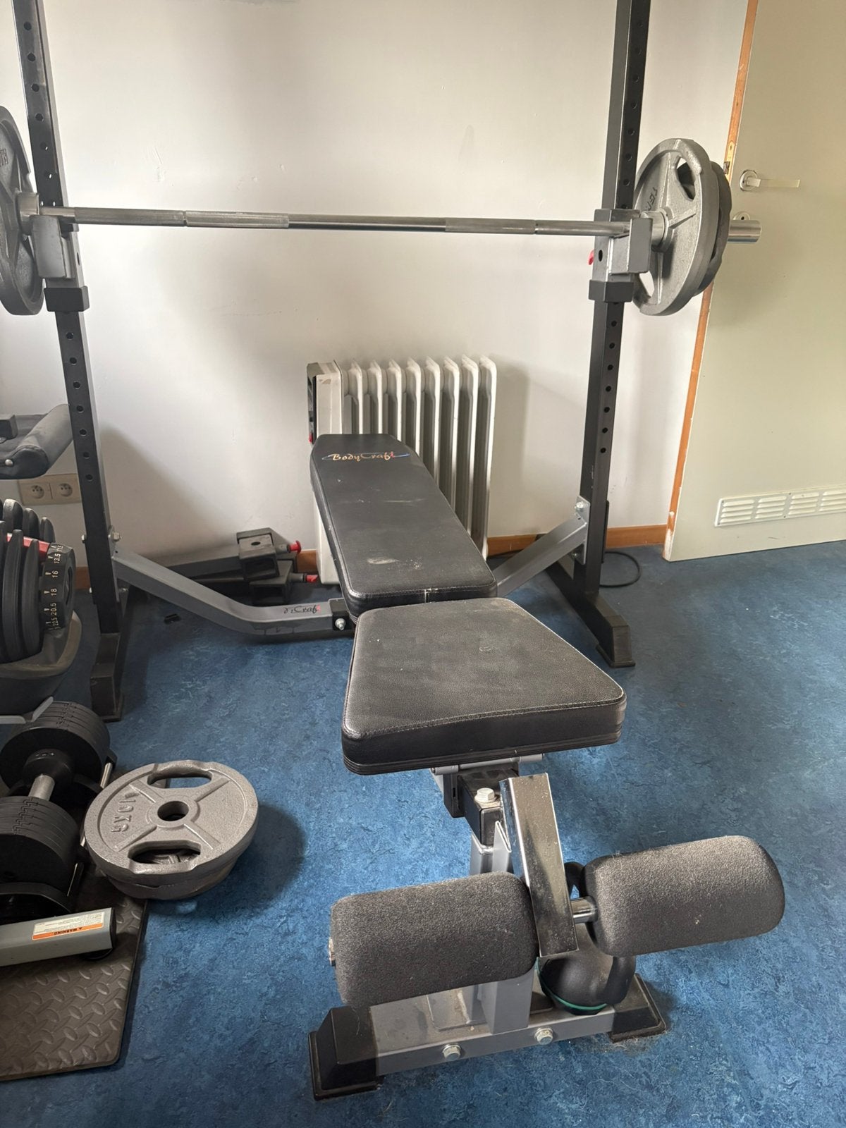 Bodycraft trainingbank bench press, Ophalen, Gebruikt