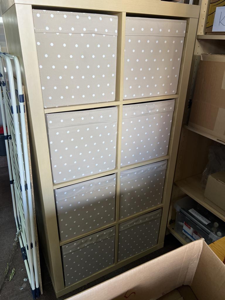 IKEA kallax opbergmandjes (8 stuks), Maison & Meubles, Accessoires pour la Maison | Plataux & Paniers, Comme neuf, Panier, Carré