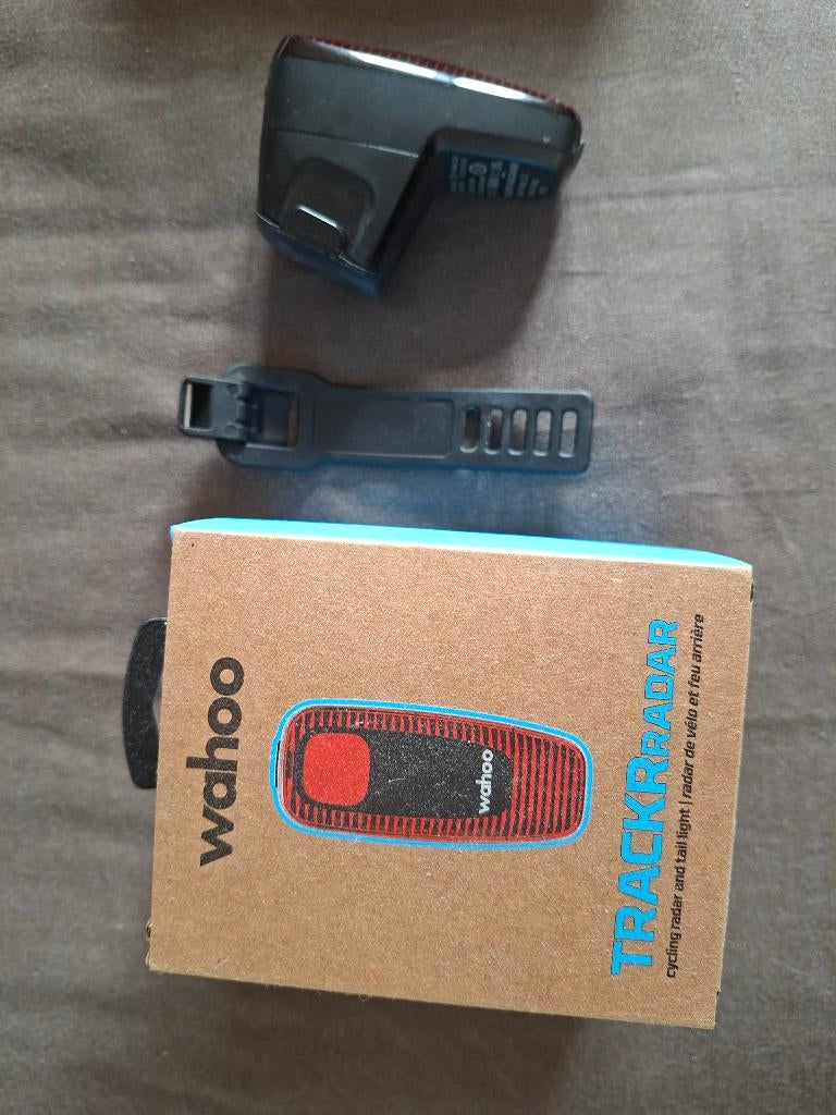 wahoo trackr radar, Fietsen en Brommers, Batterij, Achterlicht, Ophalen of Verzenden, Zo goed als nieuw