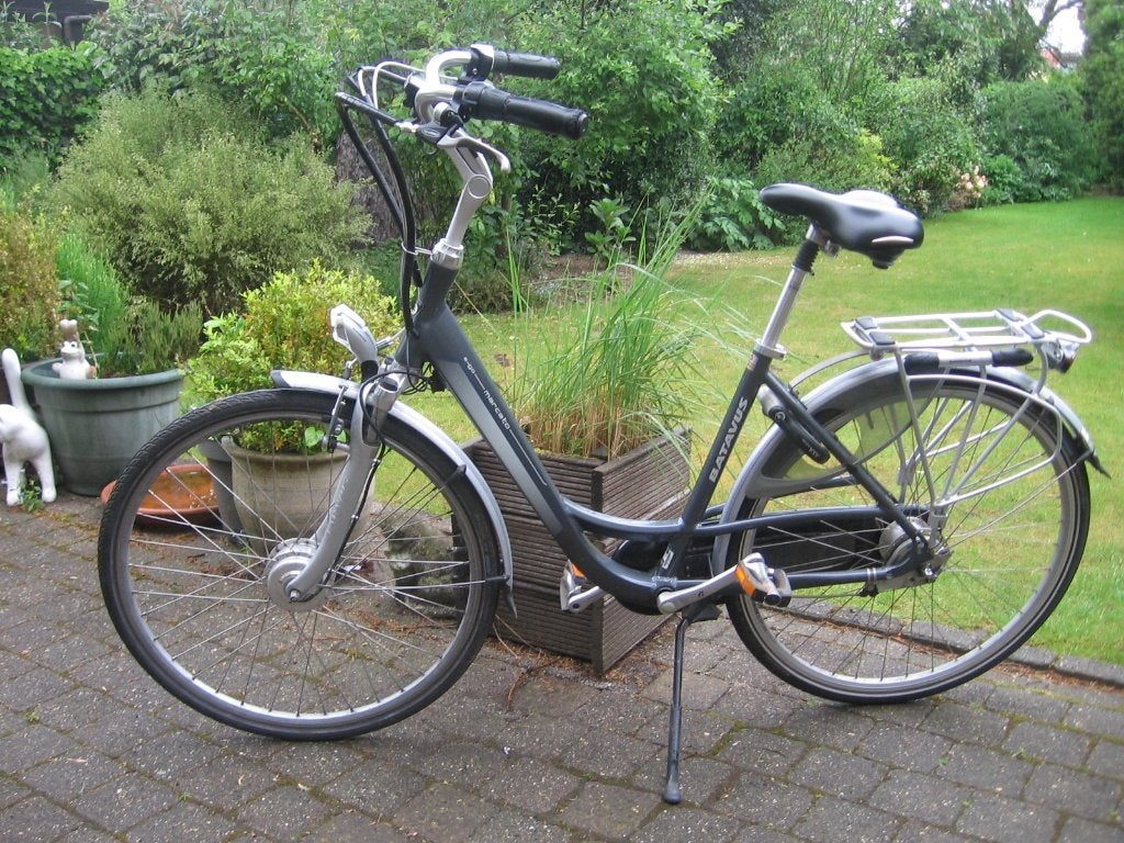 28 inch Batavus E-go remove met ( batterij ?? ) probleem, 51 tot 55 cm, Ophalen, Gebruikt, Batavus