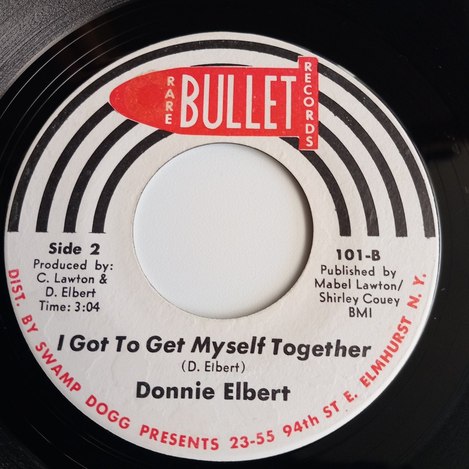 DONNIE ELBERT. I GOT TO GET MYSELF TOGETHER. R&B USA 45T, Ophalen of Verzenden, Gebruikt, R&B