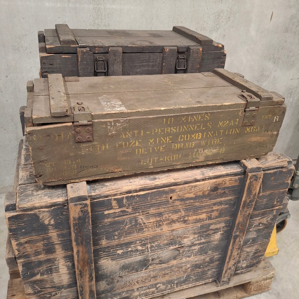 WW2 - kisten US, Ophalen, Landmacht, Overige typen