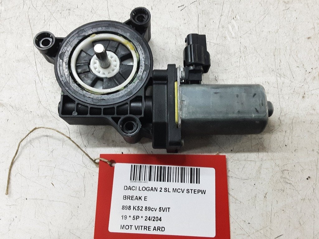 MOTEUR LEVE VITRE ELECTRIQUE ARRIÈRE DROIT Dacia, Dacia, Mevr. I. Hauben, Utilisé, Arrière
