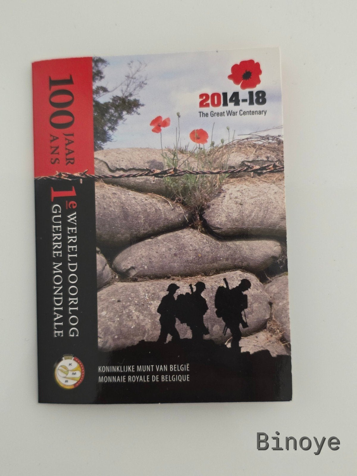 2 Euro Belgique 2014 100 Ans 1ère Guerre Mondiale BU, Enlèvement ou Envoi, Belgique, 2 euros