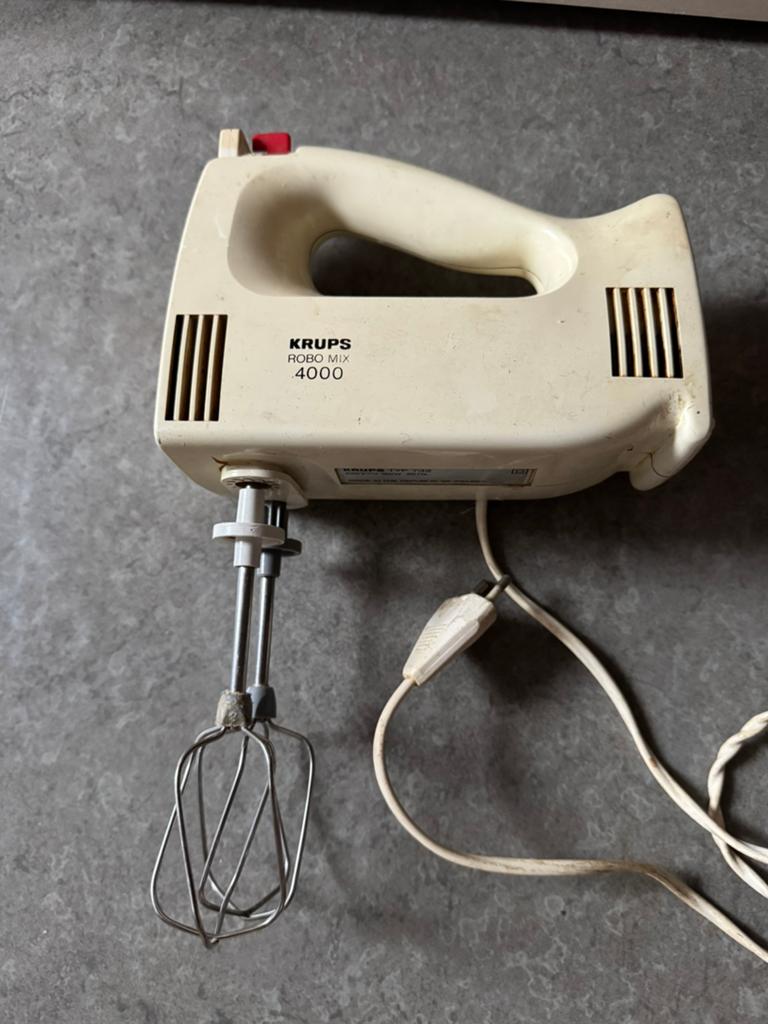 Krups mixer, Elektronische apparatuur, Keukenmixers, Ophalen of Verzenden, Zo goed als nieuw