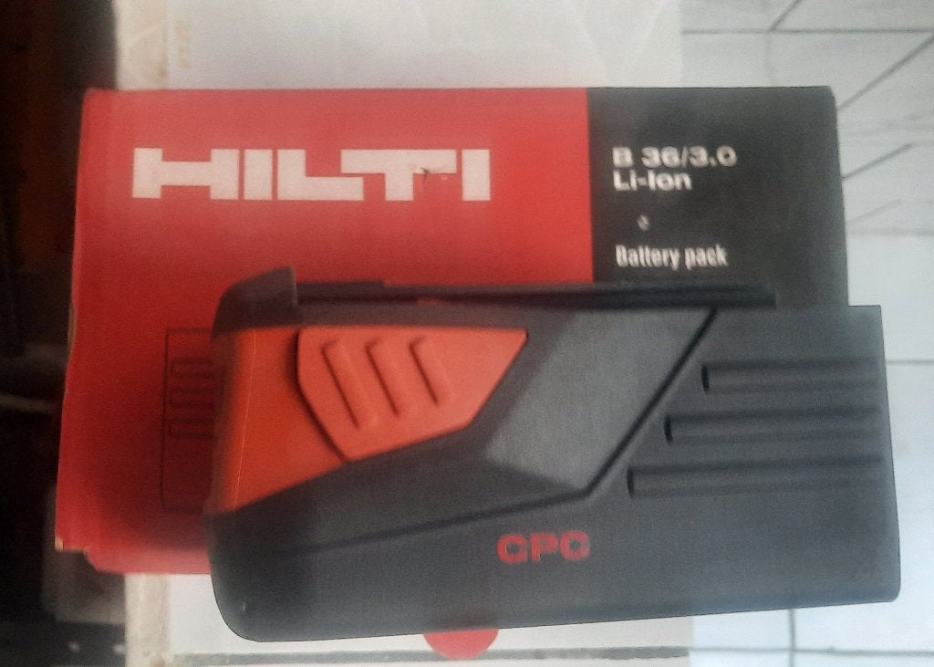 Bloc-batterie Li-ion Hilti Battery b36/3.0, Bricolage & Construction, Enlèvement