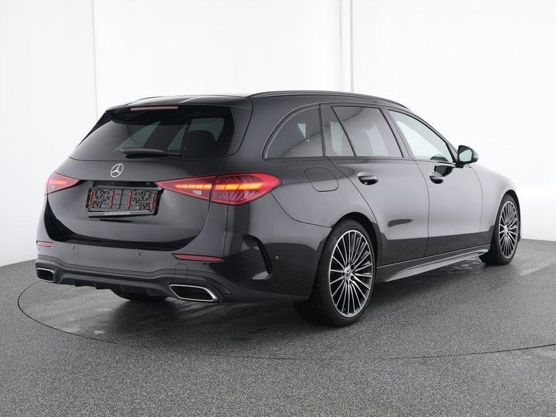 Mercedes-Benz C-klasse 180 Break AMG Line | 360 Camera | M, Automaat, Zwart, 4 cilinders, Zwart