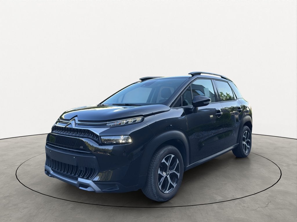 Citroen C3 Aircross 1.2 PureTech / AUTOMAAT / GARANTIE, Dealer onderhouden, Stof, 1199 cc, Zwart