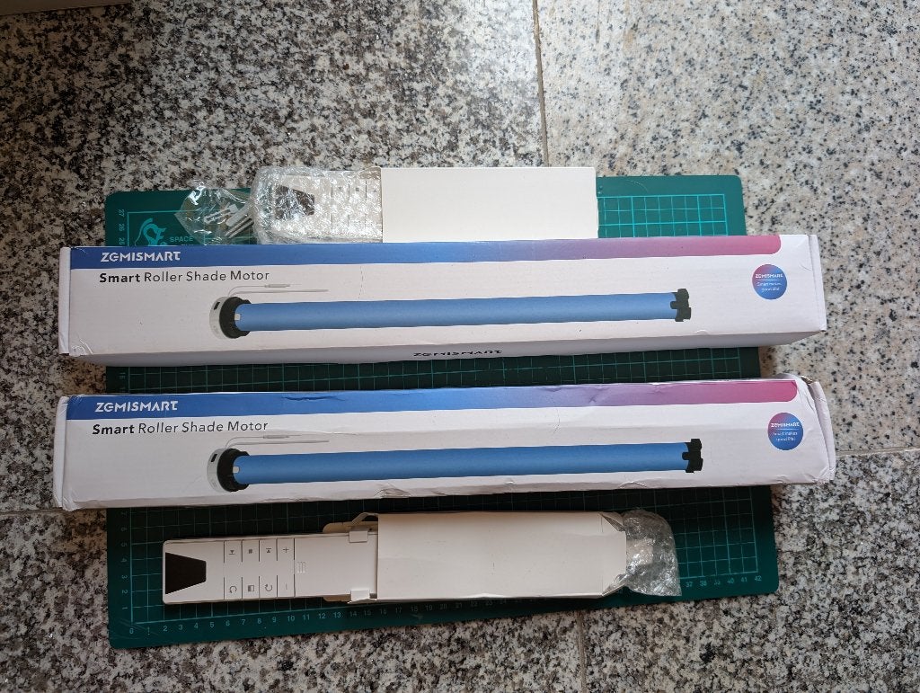 Zemismart Zigbee Roller Shade Motor 37 38mm Tube, Doe-het-zelf en Bouw, Rolluiken, Ophalen of Verzenden, Nieuw, Elektrische bediening
