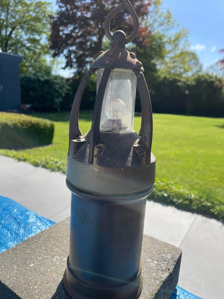Mijnlamp, Enlèvement