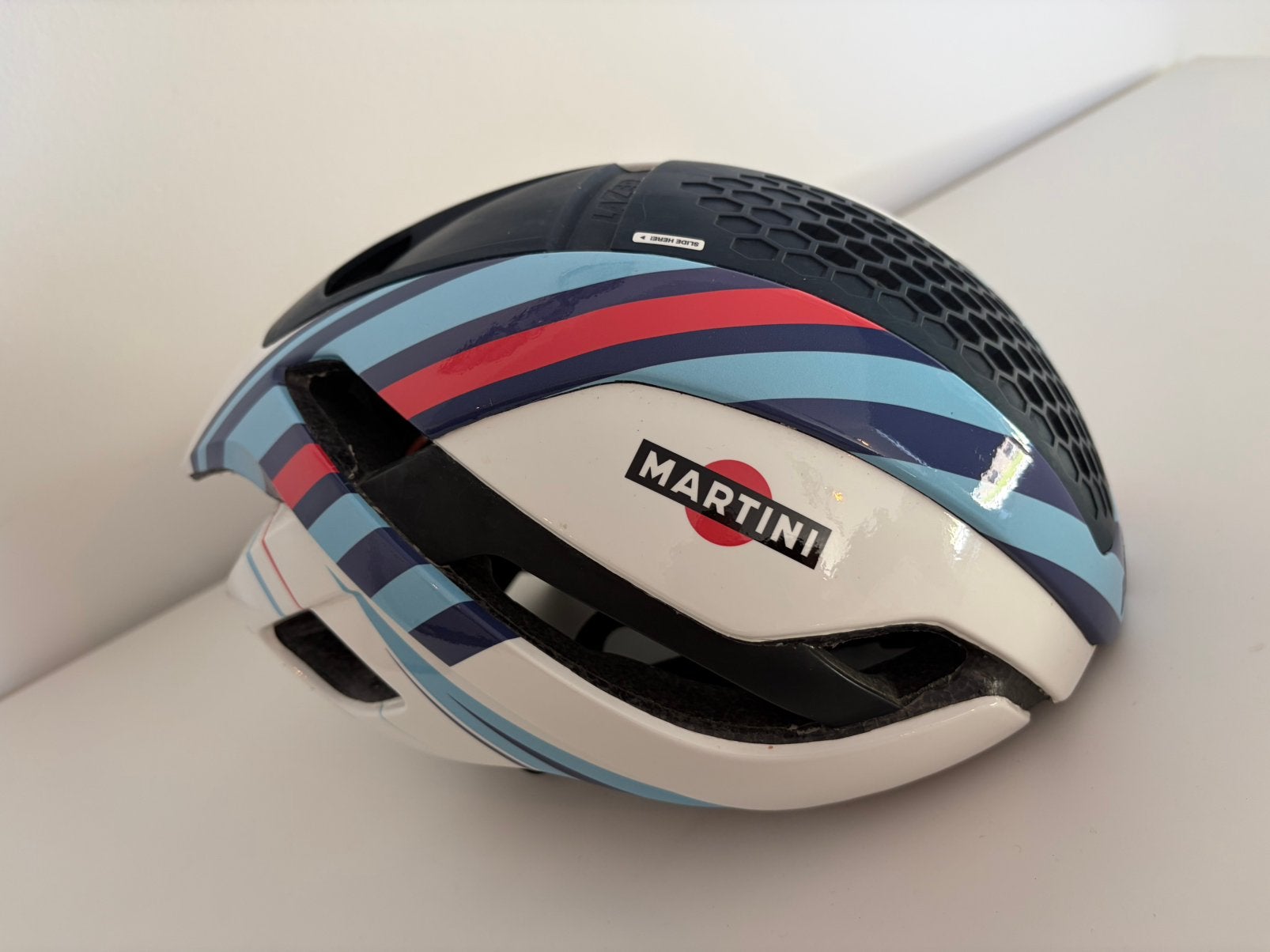 Exclusieve Martini aero helm Lazer Bullet, Vélos & Vélomoteurs, Accessoires vélo | Casques de vélo, Enlèvement, Comme neuf