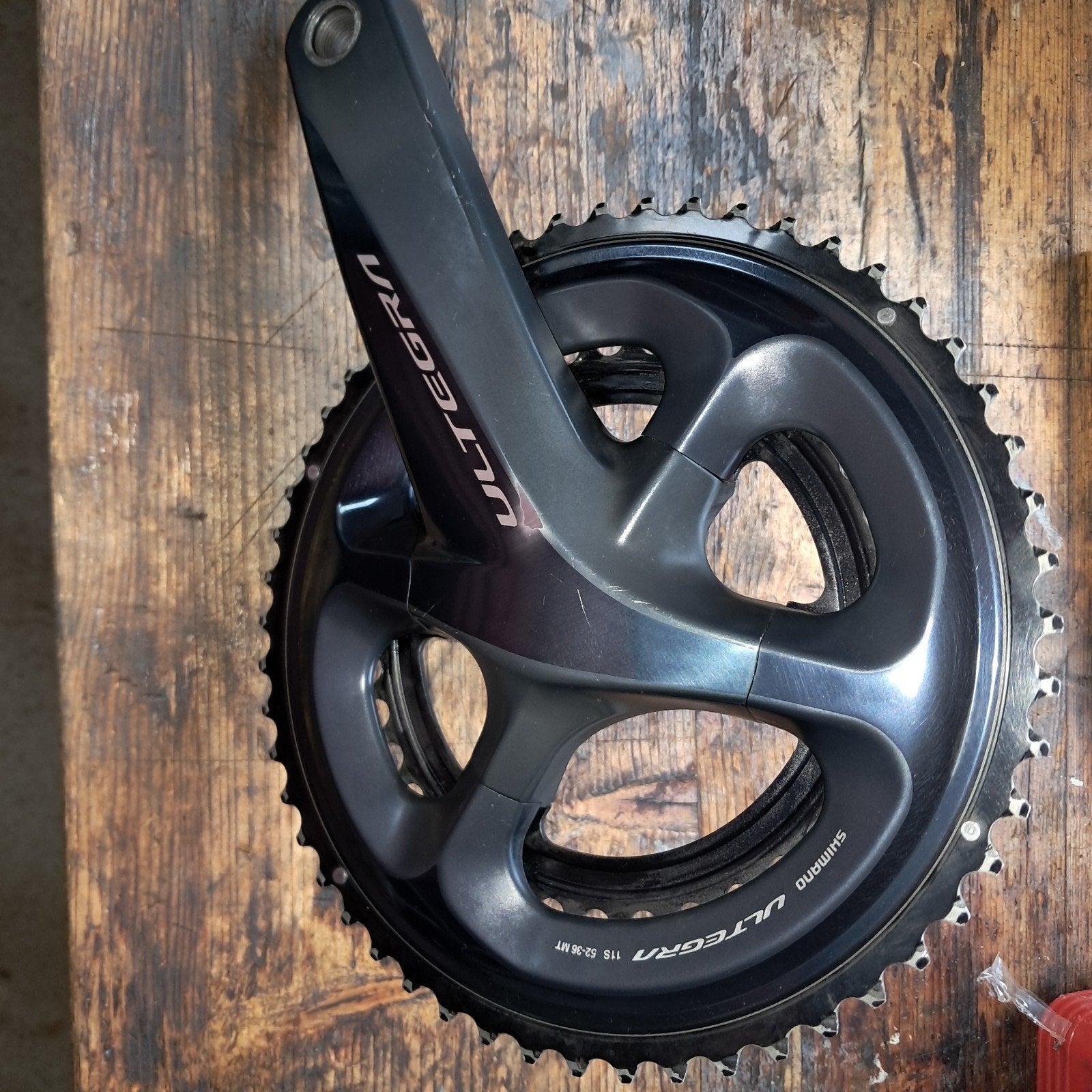 cranck ultegra fc-r 8000 11speed 52-36, Vélos & Vélomoteurs, Vélos Pièces, Enlèvement ou Envoi, Utilisé, Pédalier ou Pédales, Shimano Ultegra