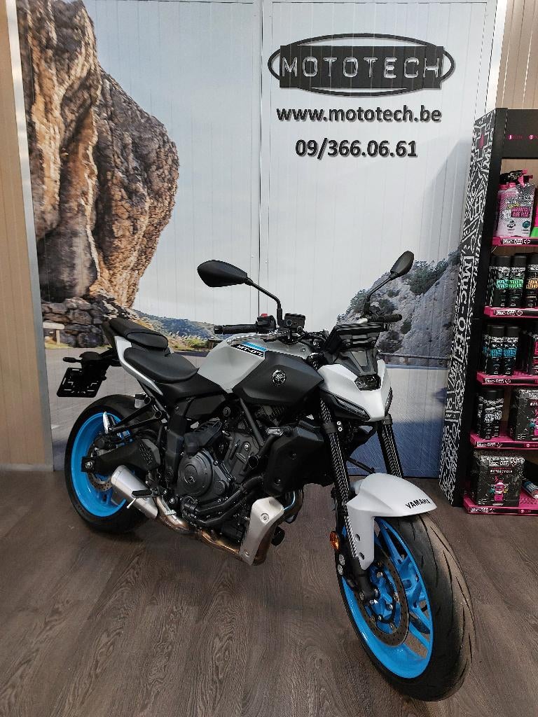Yamaha MT07 Y-AMT 2025, Motoren, 700 cc, 2 cilinders, Traction Control, Motorrijbewijs A