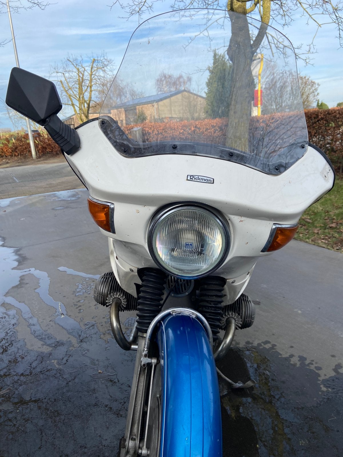 Rickman kuip met koplamp en pinkers, Motoren, Ophalen