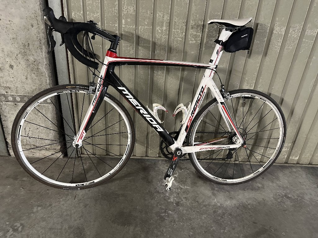 Merida Reacto 907 - L/XL - 1m89, Fietsen en Brommers, 28 inch, Gebruikt, Velgrem, 15 tot 20 versnellingen