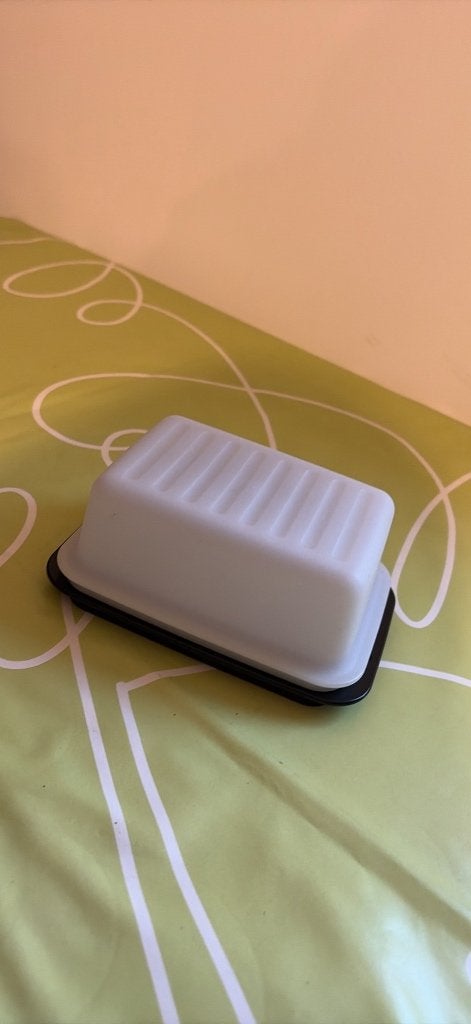 Tupperware botervlootje, Huis en Inrichting, Ophalen of Verzenden, Zo goed als nieuw, Wit
