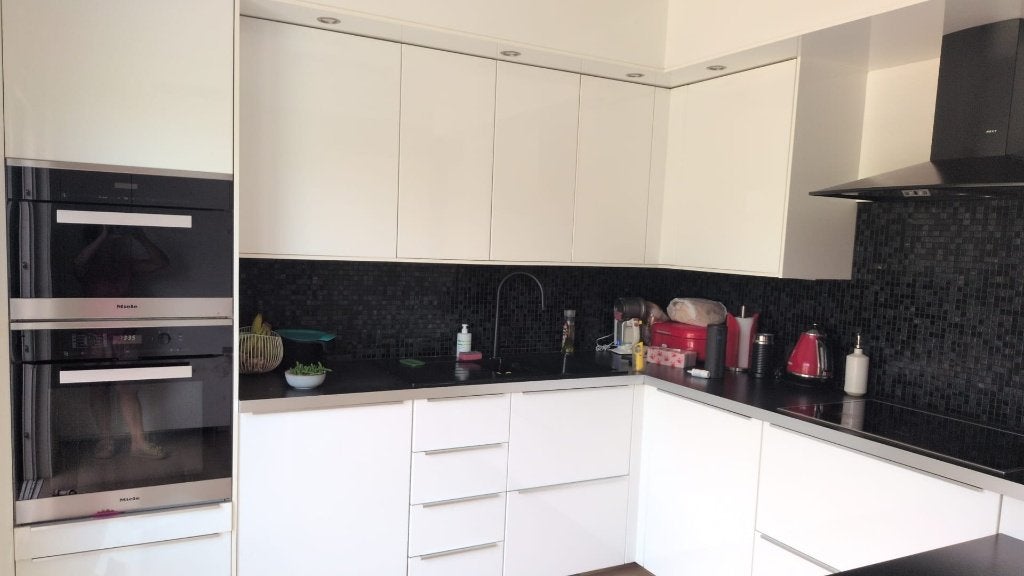 keuken, Huis en Inrichting, Ophalen, Gebruikt, Wit, Hoekkeuken