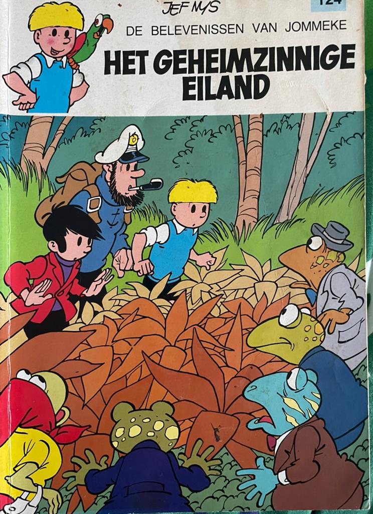 "Het geheimzinnige eiland", het 124ste album van JOMMEKE, Ophalen of Verzenden, Gebruikt