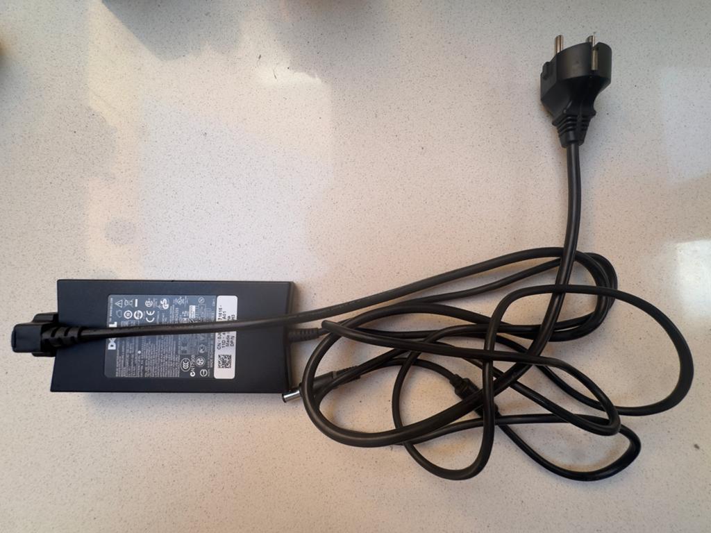 Dell 90W 19.5V-oplader — Origineel LA90PE1-01 — J62H3, Ophalen of Verzenden, Gebruikt