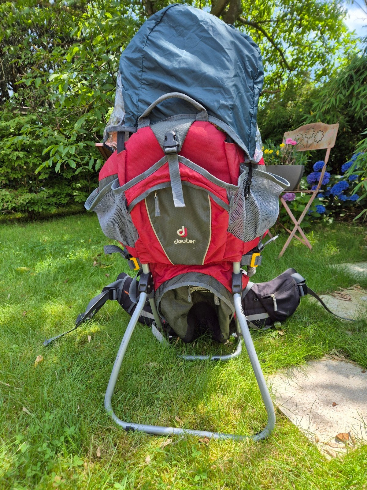 Deuter kinderdrager Kid Comfort II Variflex, Ophalen, Gebruikt