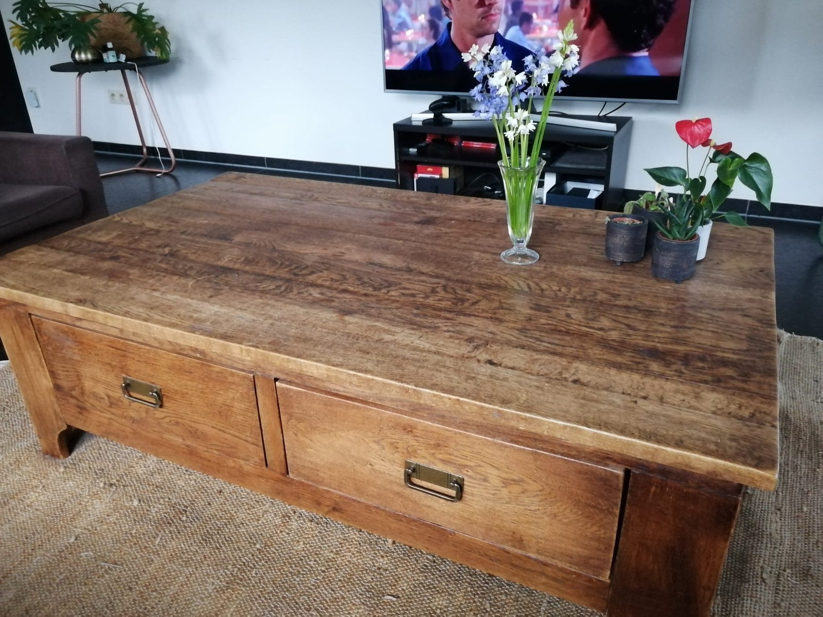 salontafel eik, Huis en Inrichting, Ophalen