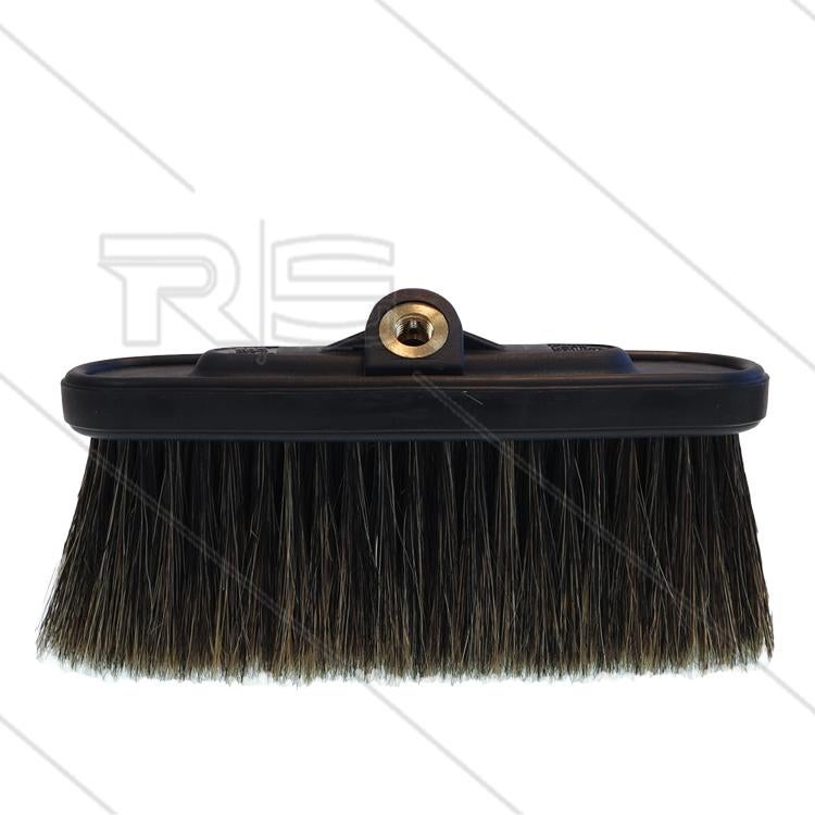 Wasborstel Natuurhaar 90mm met Kunststof Houder, Verzenden