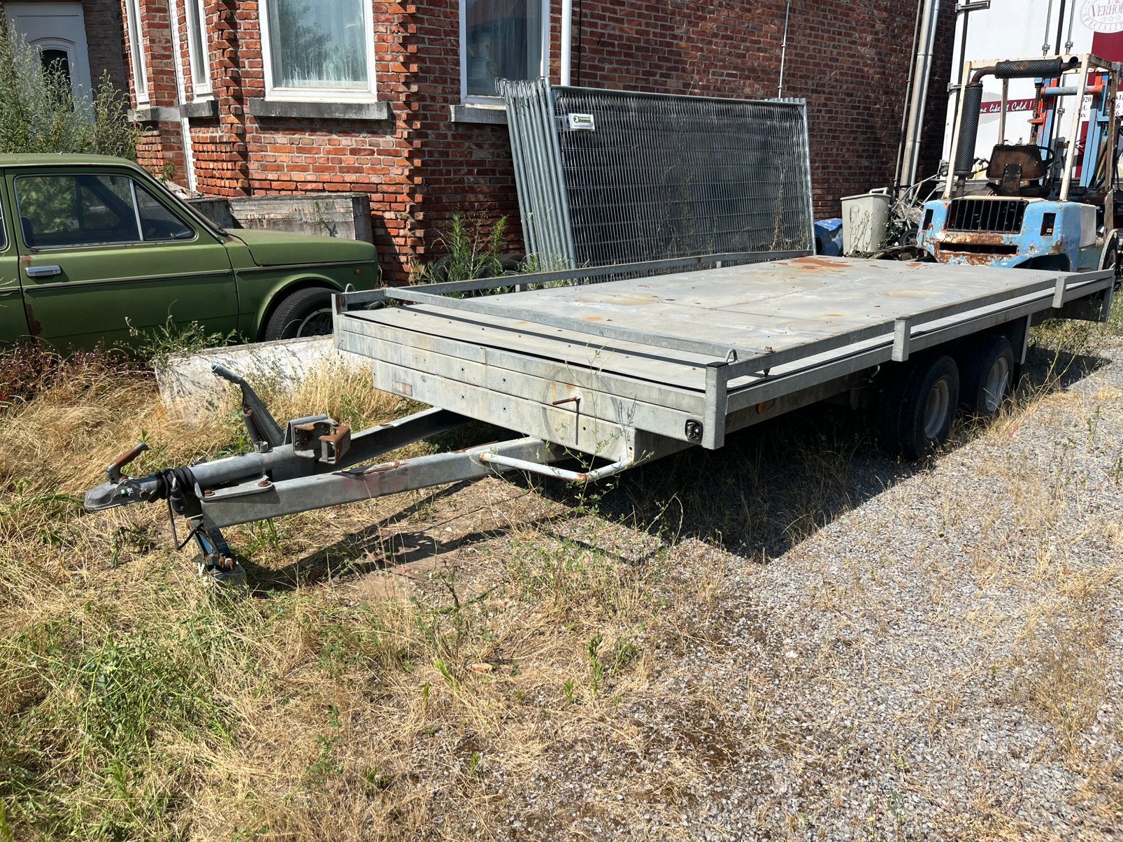 Autotrailer, Ophalen, Zo goed als nieuw