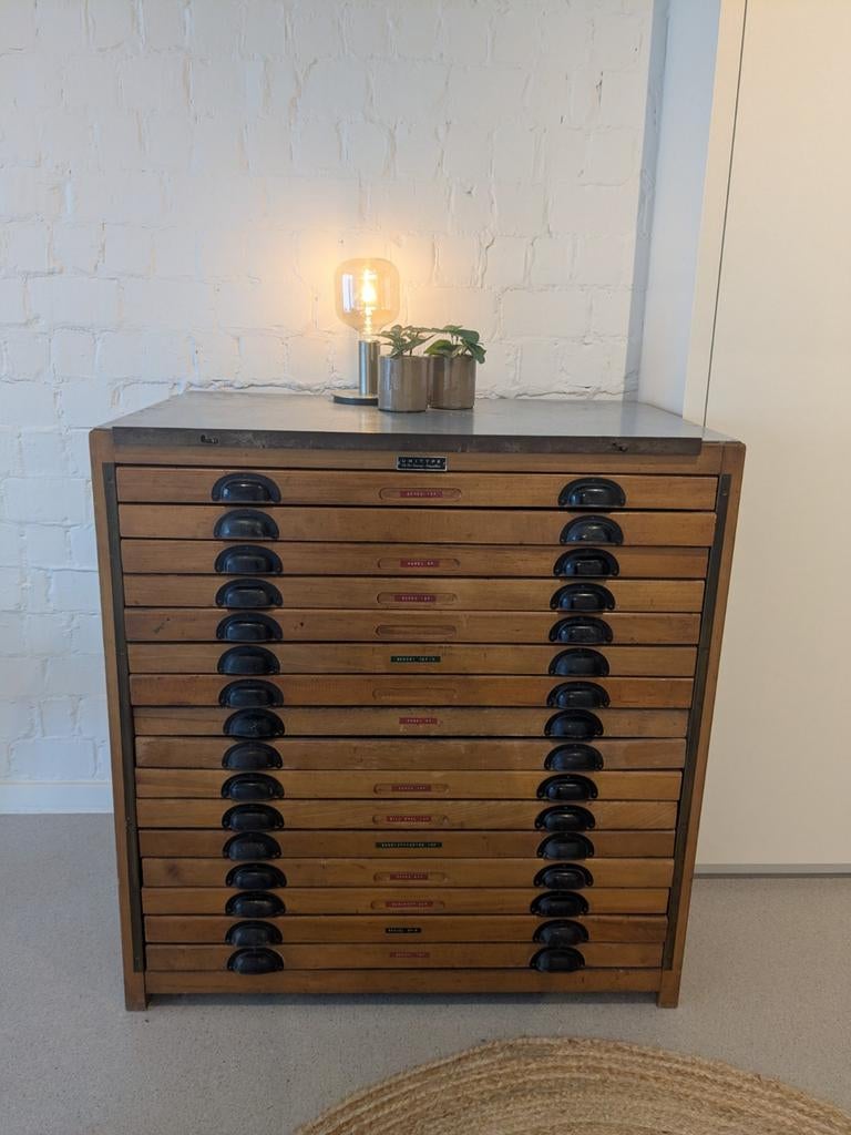 Vintage letterkast in mooie staat, Enlèvement