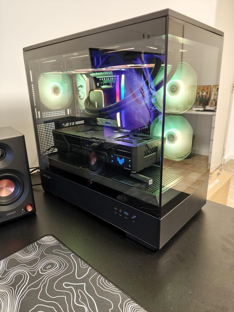 PC Gamer RTX 5070 Ti | Ryzen 7 9800X3D | 32Go DDR5, Informatique & Logiciels, Enlèvement, Gaming, SSD