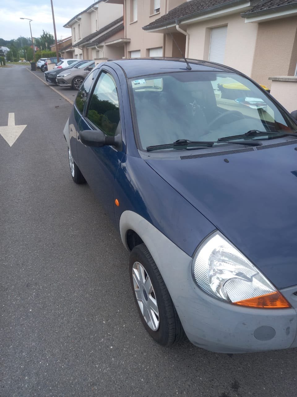 Ford ka 2008, Auto's, Blauw, 1300 cc, Te koop, Benzine