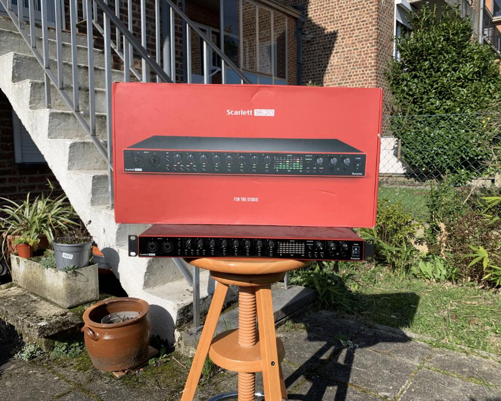 Scarlett Focusrite 18i20 3ème gen, Enlèvement ou Envoi, Comme neuf, Autres marques