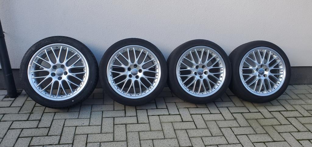 Originele 2 delige Audi A8 Speedline 

9J , ET 41 (zeldzaam), Auto-onderdelen, Ophalen, 19 inch, Band(en)
