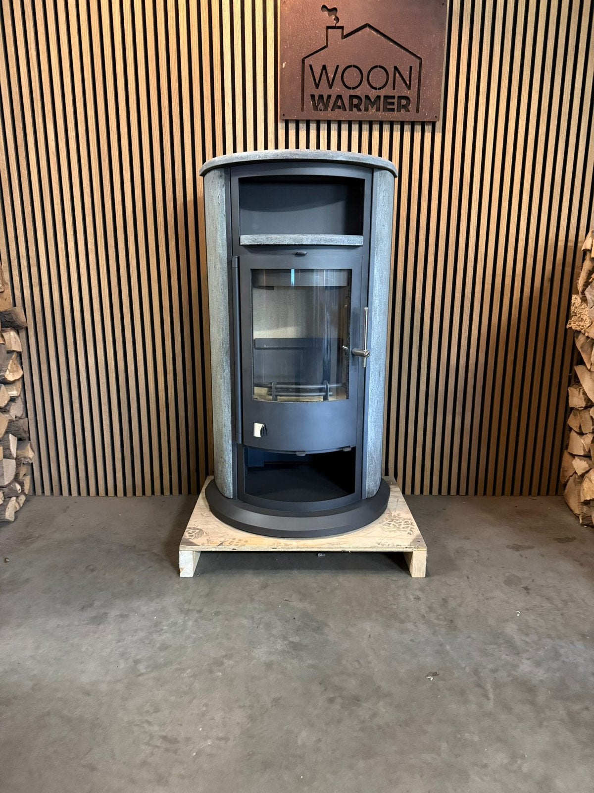 Poêle en stéatite 26026 Drooff 6kw, Maison & Meubles, Poêles, Utilisé, Autoportant, Poêle à bois, Bois, Enlèvement