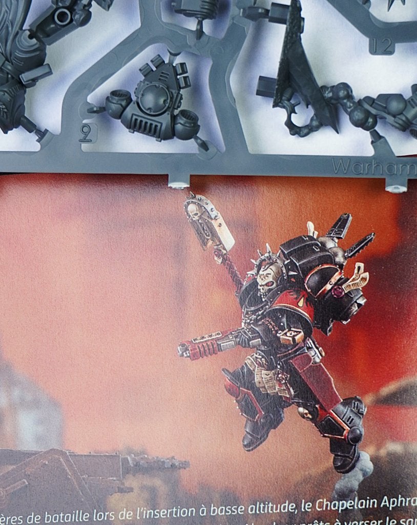 Warhammer 40K Chaplain with Jump Pack —19,95€— Armageddon, Ophalen of Verzenden, Nieuw, Warhammer 40000, Figuurtje(s)