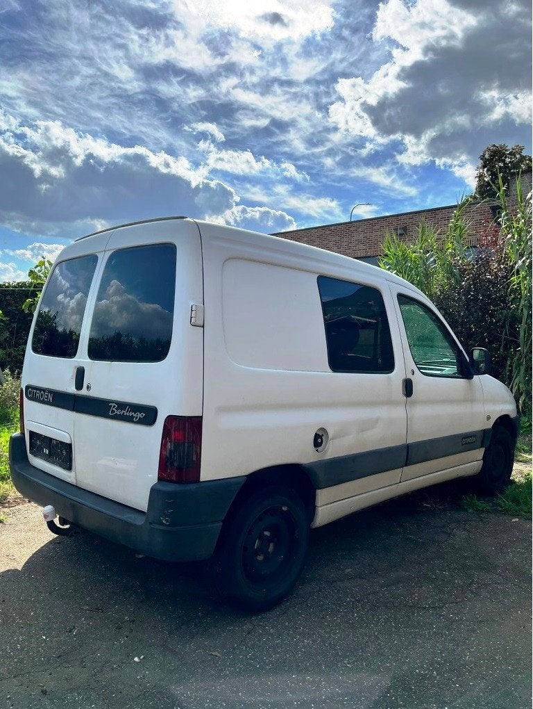 Citroen berlingo 1.9D BWJ 2002 met trekhaak, Autos, Citroën, Airbags, Achat, Boîte manuelle, Berlingo