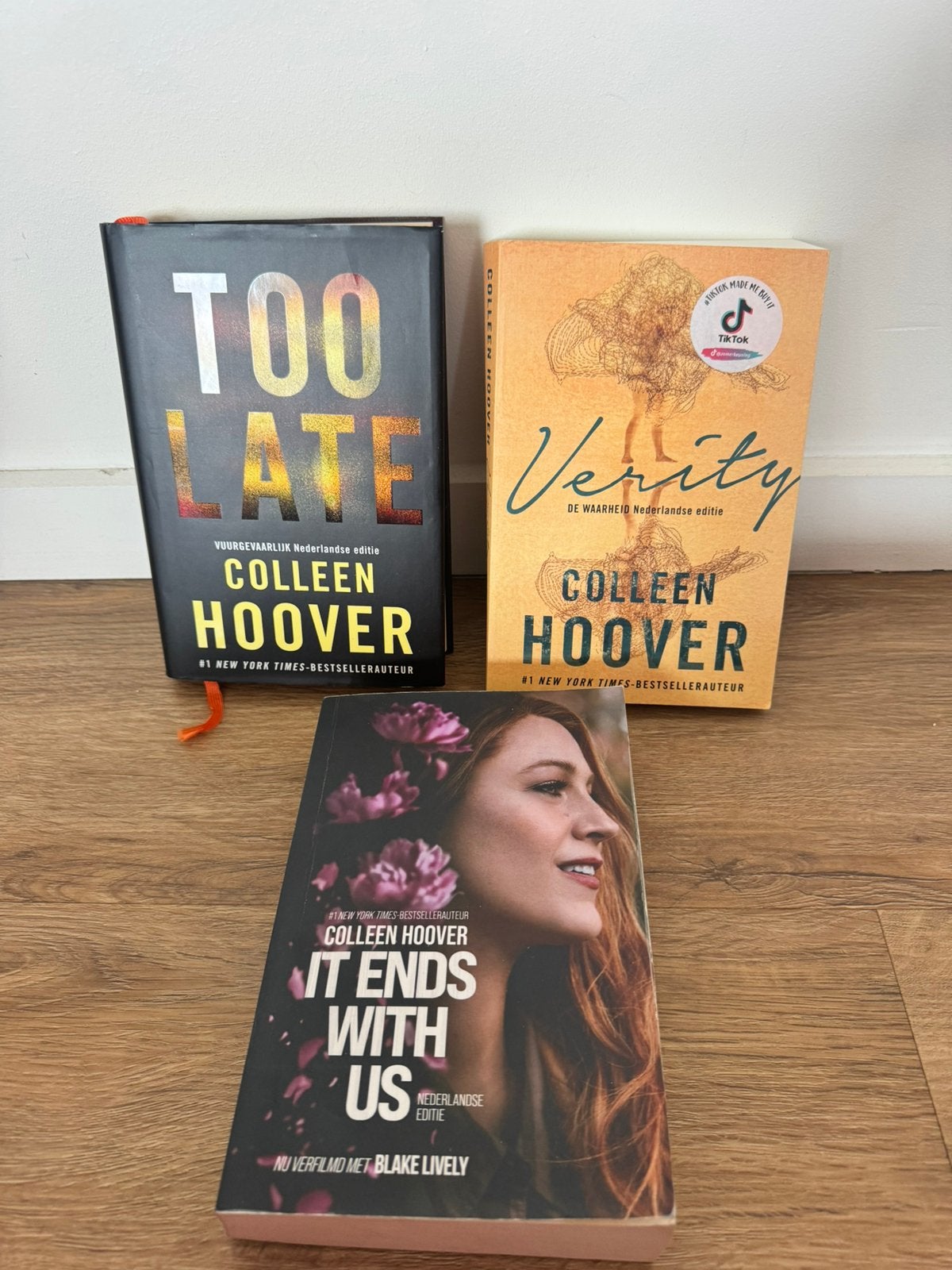 3 Boeken Colleen Hoover - Nederlandstalig, Boeken, Ophalen of Verzenden, Zo goed als nieuw
