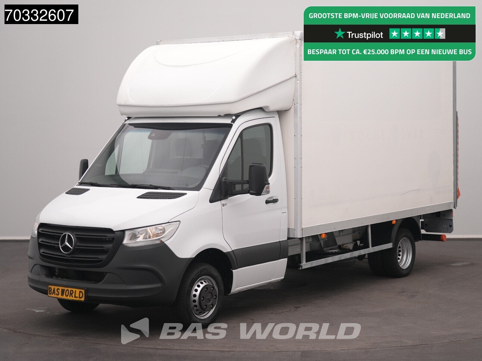 Mercedes Sprinter 515 CDI Laadklep Dubbellucht 150PK Bakwage, Achat, Entreprise, Mercedes-Benz, Système Start/Stop