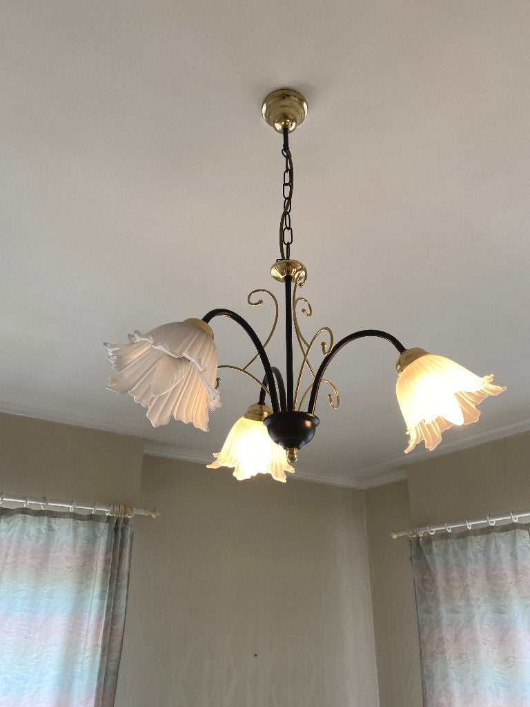 Bloemen luchter, Huis en Inrichting, Ophalen, Gebruikt