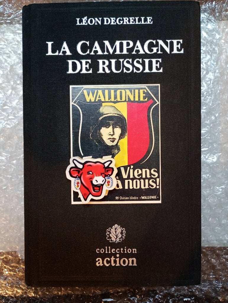 Livre La Campagne de Russie de Léon Degrelle, Enlèvement ou Envoi, Léon Degrelle, Général, Deuxième Guerre mondiale