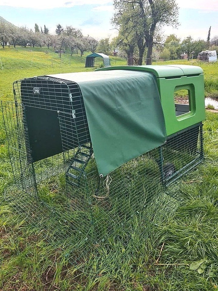 Omlet Eglu Cube pour 4 à 6 poulets, mobile, Animaux & Accessoires, Enlèvement ou Envoi, Comme neuf, Poulailler