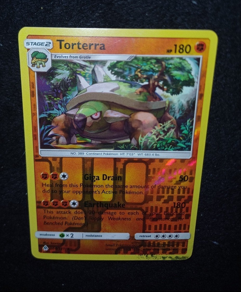 Vintage: Torterra Rev 58/131 Forbidden Light, Ophalen of Verzenden