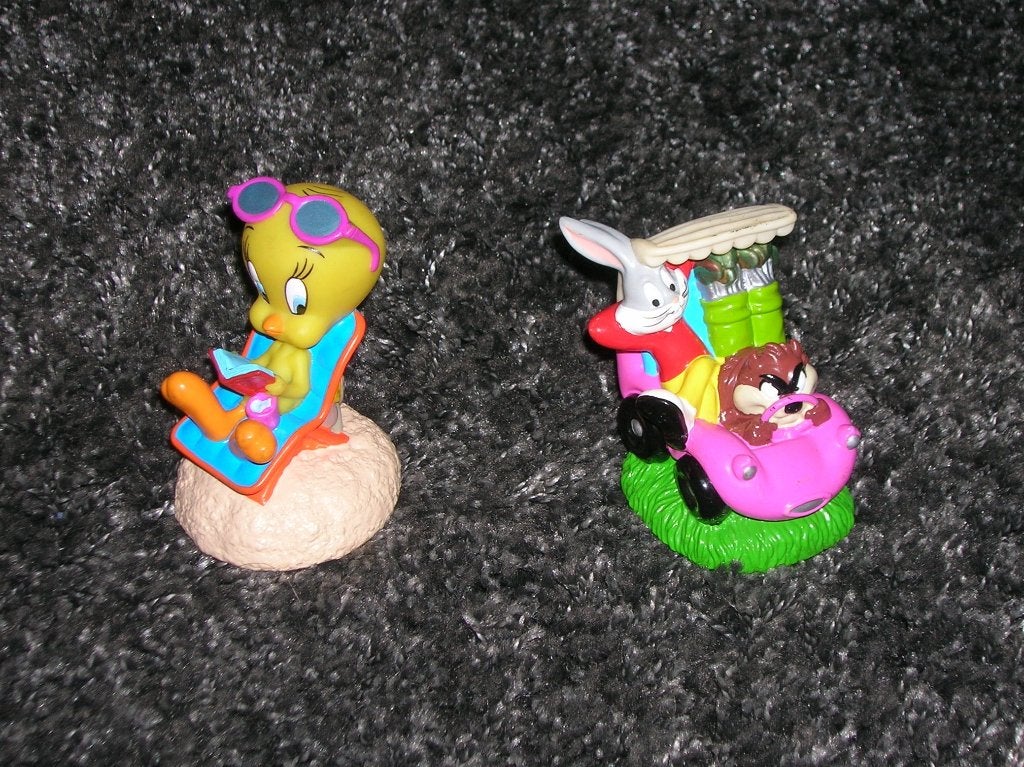 Tweety en Bugs Bunny & Tasmanian Devil, Verzamelen, Ophalen, Zo goed als nieuw