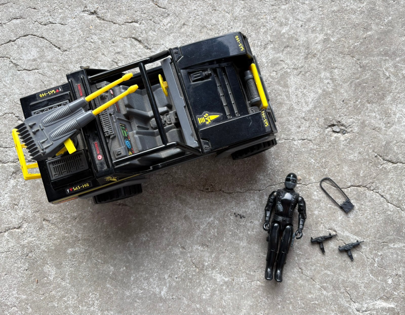 Action force vintage Gijoe Snake eyes set, Ophalen of Verzenden, Zo goed als nieuw