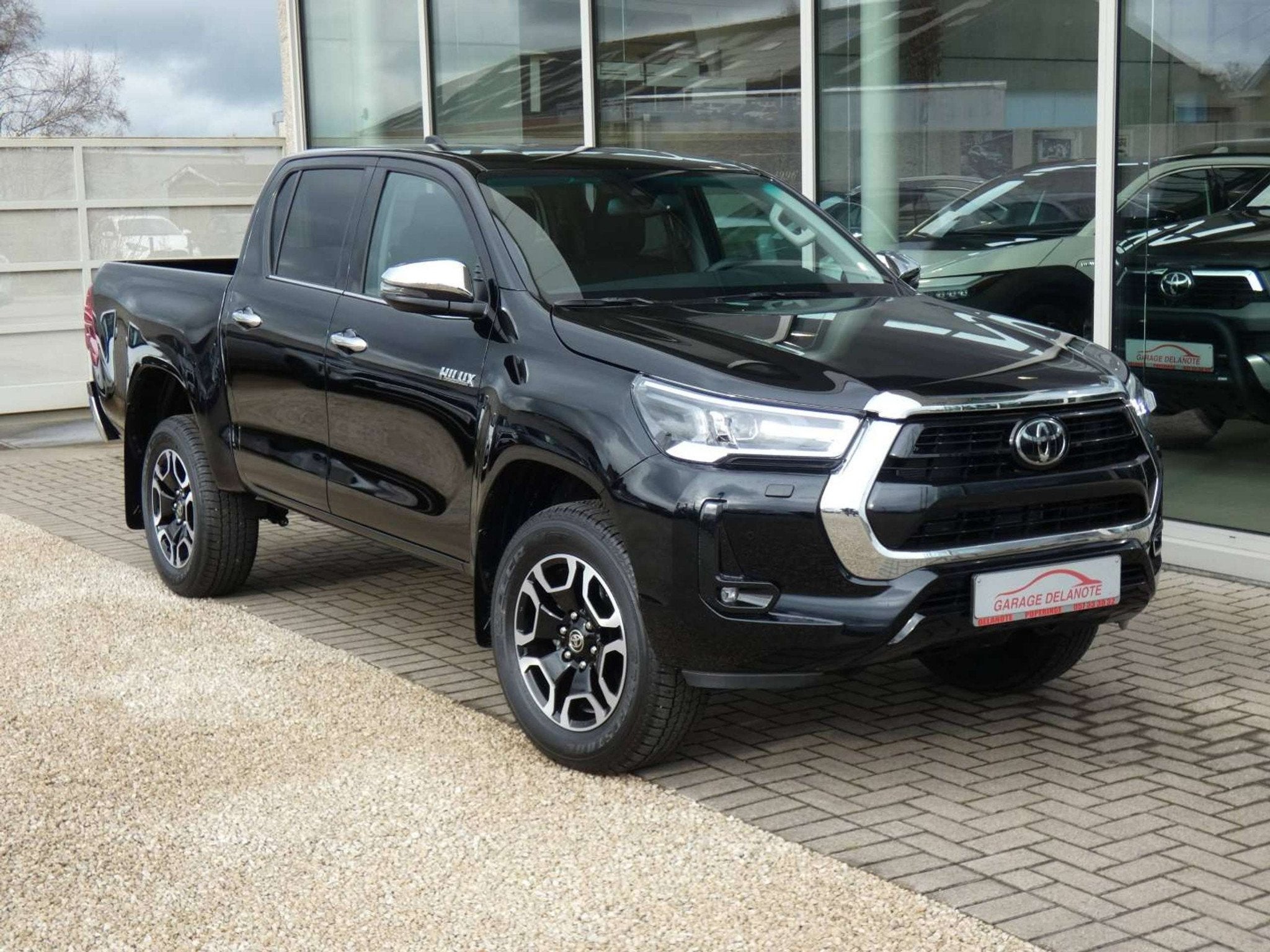 Toyota Hilux Automaat *42148+BTW* +GPS +Parkeercamera +Zetel, Autos, Toyota, Neuf, Achat, Phares entièrement LED, Entreprise