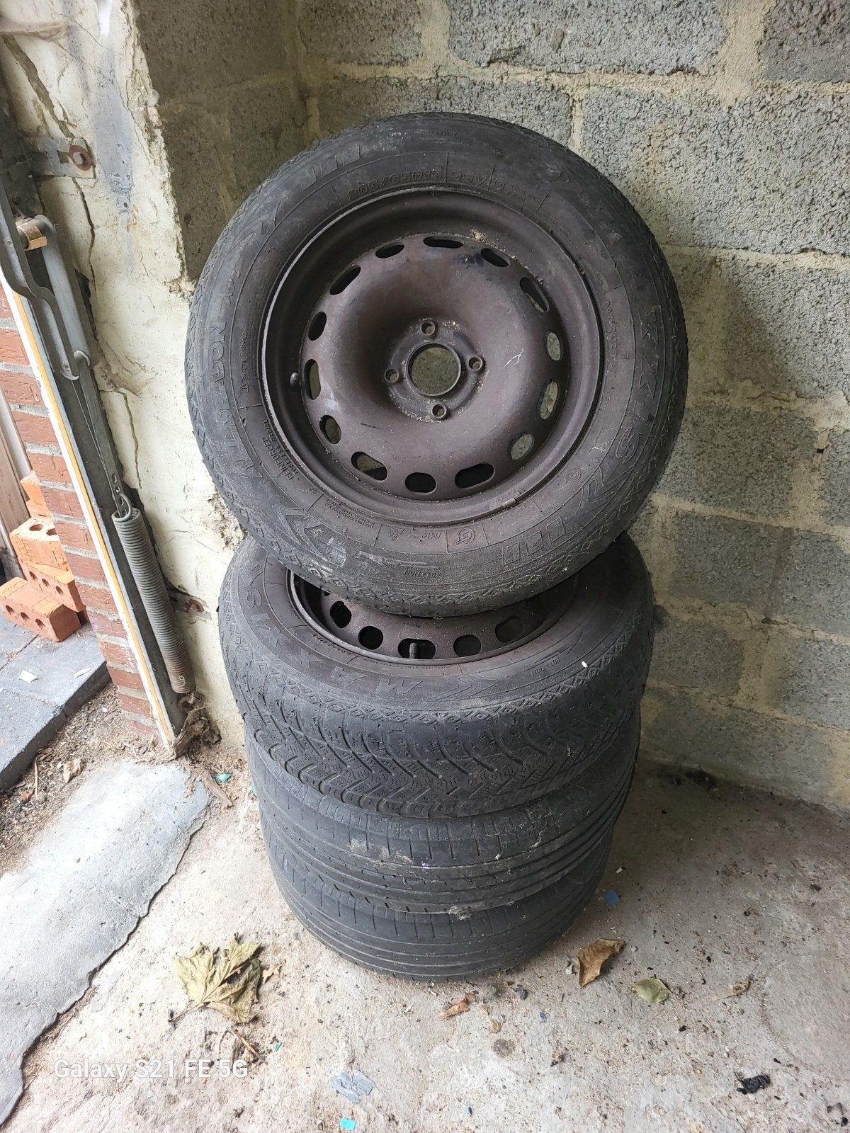 set staal velgen Peugeot Partner/ Citroen berlingo, Auto-onderdelen, Ophalen