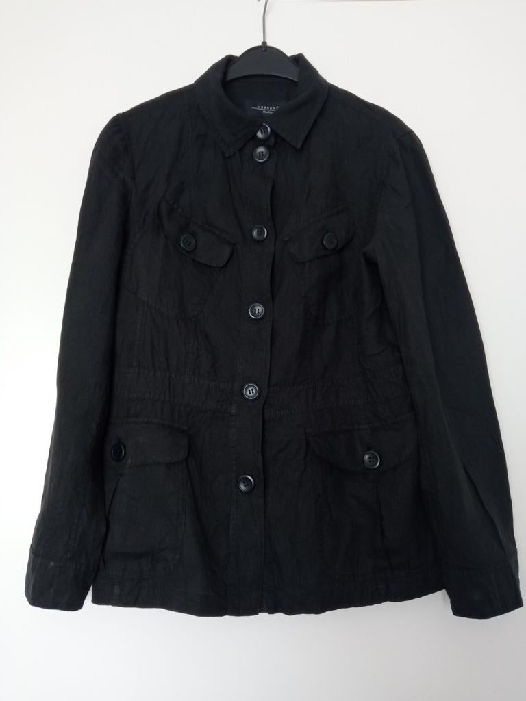 Veste MaxMara Weekend Safari, chemisier Mt 38, 100 % lin, ne, Neuf, Taille 38/40 (M), Enlèvement ou Envoi, MaxMara